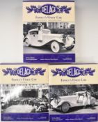 [SIGNED] Delage France’s Finest Car by Daniel Cabart & Claude Rouxel, with English translation and