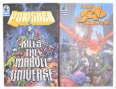 Marvel Alterniverse comic issues #1 and #2, The Punisher Kills The Marvel Universe, Garth Ennis (