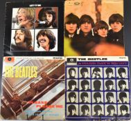 The Beatles - Ten LPs comprising Please Please Me (PMC 1202), A Hard Day's Night (PMC 1230), Beatles