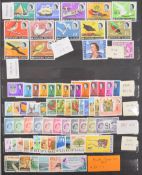 A stock album of GB Commonwealth Queen Elizabeth II mint issues to high values including Sierra