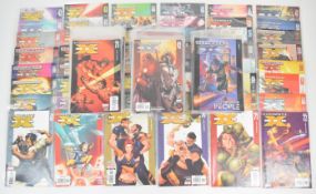 Eighty Ultimate X-Men comics by Marvel comprising issues #26-100 together with specials.