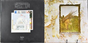 Led Zeppelin - Two LPs comprising Untitled and The Songs Remains The Same, records appear Ex