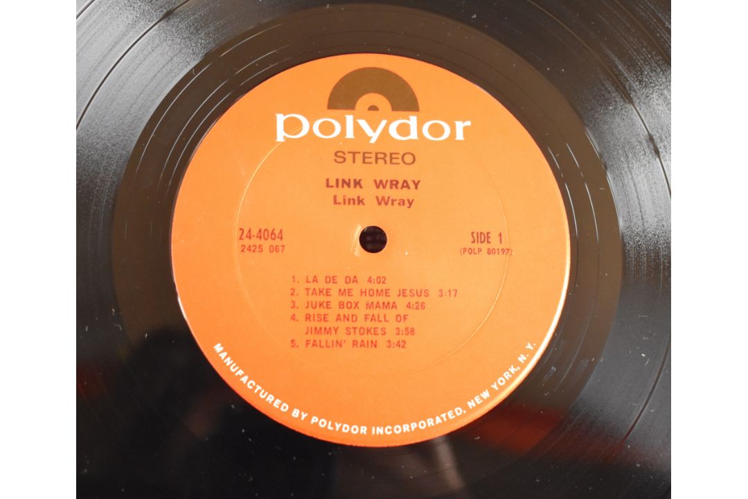 Link Wray - USA issue first release LP with die cut gatefold cover around face, sterling stamped - Image 4 of 4