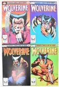 Wolverine issues #1-4 by Marvel Comics (1982) first solo comic, Frank Miller / Joe Rubinstein
