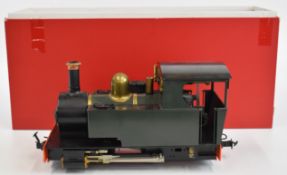 Accucraft 32mm gauge 0-4-0 gas fired live steam garden railway tank locomotive with lever reverser