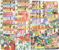 Twenty-six Silver Age The Incredible Hulk comics by Marvel comprising issues #117-132, 134-138 &