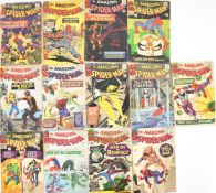 Thirteen early The Amazing Spider-Man comics by Marvel comprising issues #24-30 and 32-37.