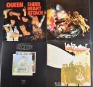 Thirty one Rock, Pop and Heavy Rock LPs including Led Zeppelin II, Led Zeppelin The Song Remains The