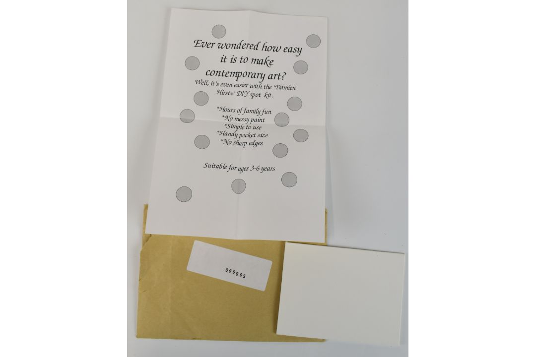 Damien Hirst interest DIY spot kit, presented as a tonge in cheek Christmas gift by the the - Image 2 of 4