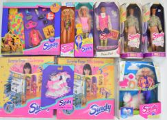 A collection of 1990's Hasbro Sindy dolls, clothing and accessories comprising Sindy & GoGo 18276,