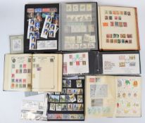 GB Commonwealth and world stamp collection in stockbooks, albums and loose, including low value GB