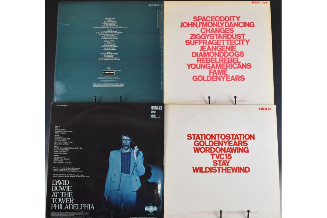 David Bowie - Four LPs comprising Live, Changes One, Station To Station and Images, records and - Image 2 of 2