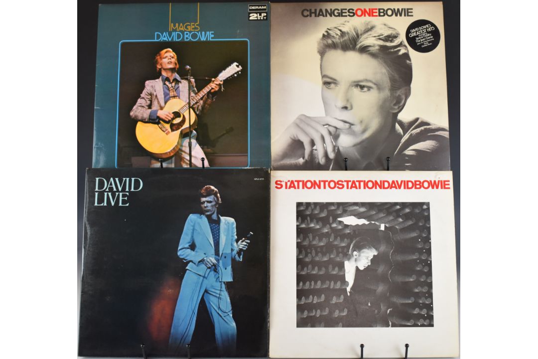 David Bowie - Four LPs comprising Live, Changes One, Station To Station and Images, records and - Image 1 of 2