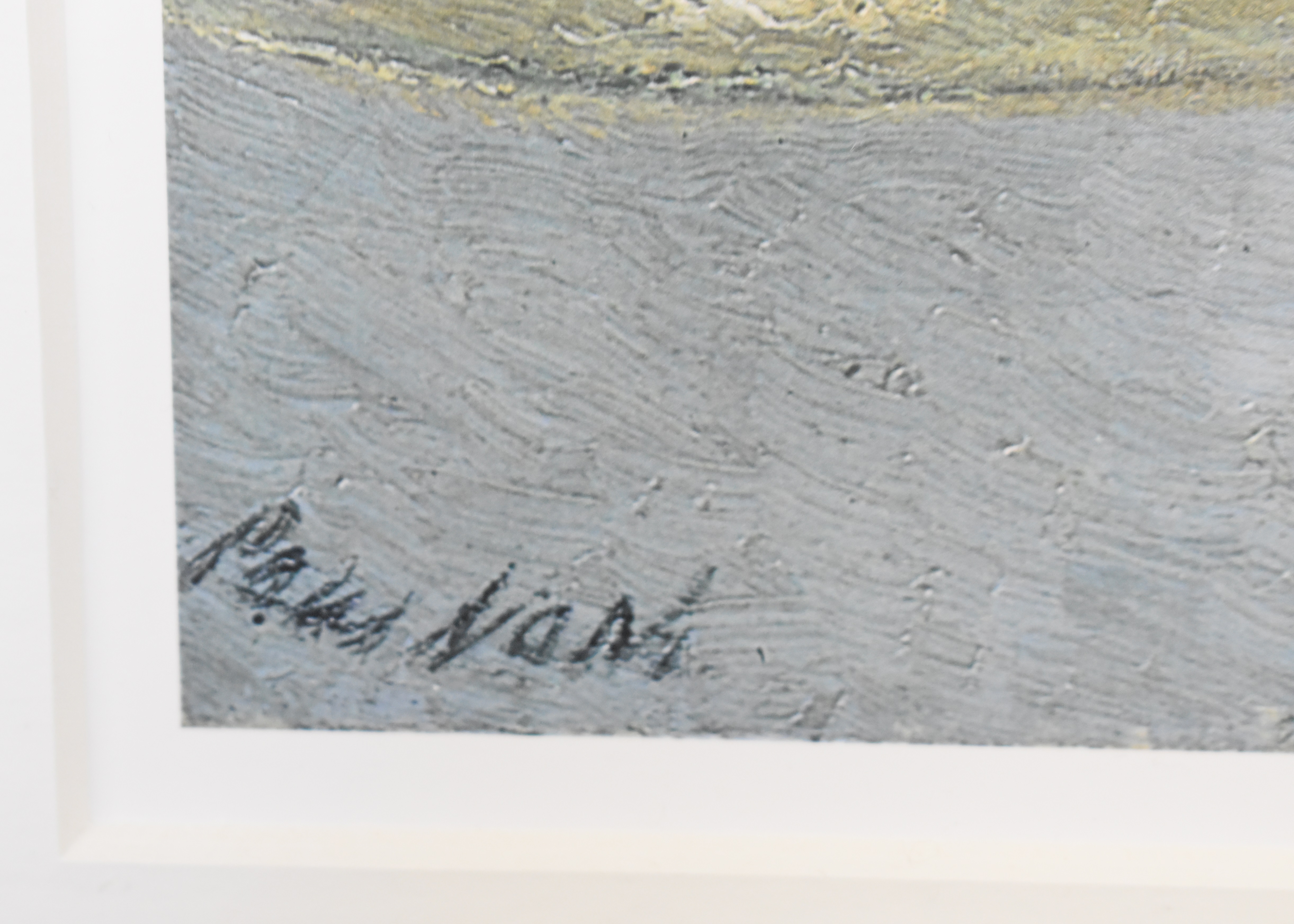 Paul Nash (1889-1946) print Wood on the Downs, woodland with rolling hills beyond 55 x 69cm, in - Image 2 of 4