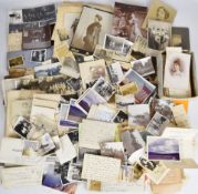 Social history photographs, Red Cross certificates, mail, etc related to the Lomax family,