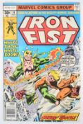 Iron Fist #14 by Marvel Comics (1977), first appearance of Sabretooth (Victor Creed).