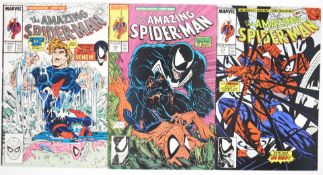 The Amazing Spider-Man #315, #316 and #317 by Marvel Comics (1989) early Venom appearances, Todd