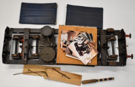 5 inch gauge bogie driving trolley to suit live steam or similar locomotives with fitted vacuum