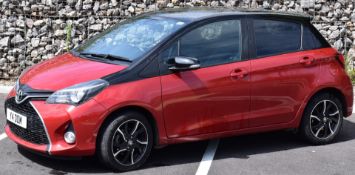 Less than 15,000 miles, 2016 Toyota Yaris petrol five door hatchback, cherished registration