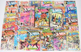 One hundred and sixty mostly Bronze Age The Uncanny X-Men comics by Marvel, to include the first