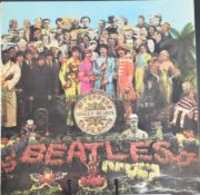 The Beatles Sgt Pepper's Lonely Hearts Club Band PMC 7027, with 'Sold Subject To' gatefold sleeve