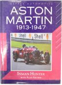 Aston Martin 1913-1947 by Inman Hunter with Alan Archer, published Osprey 1992 first edition with