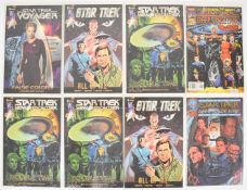 Eight Star-Trek artist signed comic books by Wildstorm, Marvel and Malibu, each with a Dynamic