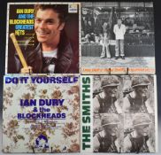 Seven Punk / Post Punk / New Wave / Rock LPs comprising The Smiths Meat Is Murder (Rough 81), Ian