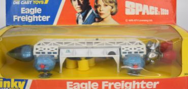 Dinky Toys Space:1999 diecast model Eagle Freighter, 360, in original window display box.