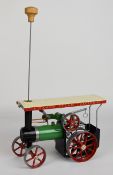 Mamod T.E.1A live steam traction engine, in original box.