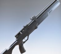 Crosman Icon Model 6-CP122S .22 PCP air rifle with composite stock, textured pistol grip, adjustable