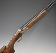 Beretta DT11 Skeet 12 bore over and under ejector shotgun with named locks and underside,