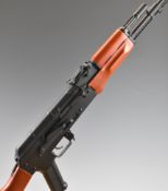 Cybergun Kalashnikov AK47 .177 CO2 air rifle with wooden pistol grip and stock, sling mounts and