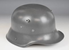 WITHDRAWN  Replica WW1 German steel helmet with liner
