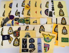 Approximately sixty Royal Air Force badges including bullion examples for 90 Group, Bomber Command