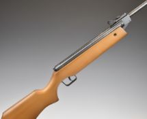 SMK 12 .177 air rifle with semi-pistol grip, raised cheek piece and adjustable sights, NVSN.  PLEASE