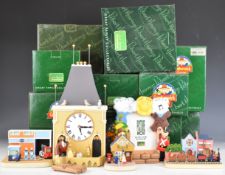 Robert Harrop Camberwick Green boxed buildings comprising Trumpton Town Hall and Musical Box,