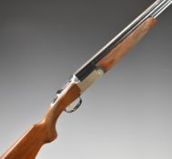 Lincoln No2 20 bore over and under ejector shotgun with engraved scenes of dogs and birds to the