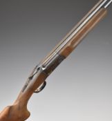 Marocchi XPro 12 bore over and under ejector shotgun with gold named lock and underside, chequered