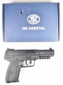 Cybergun FN Herstal FN Five-Seven 6mm CO2 airsoft pistol with textured grip, adjustable sights and