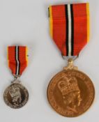 Papua New Guinea Independence Medal, with miniature
