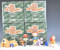 Robert Harrop The Magic Roundabout boxed figures Dougal, Florence, Zebedee and Brian