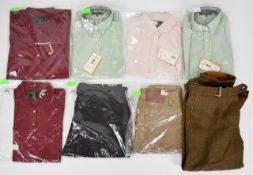 Eight items of James Purdey & Sons Ltd ladies clothing comprising three shirts, two polo shirts, two