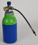 Webley & Scott 3 litre 6.51kg compressed air bottle suitable for re-filling PCP air rifles, with