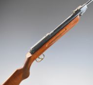 Bayerische Sportwaffenfabrik (BSF) Bavaria 55 .177 air rifle with chequered semi-pistol grip,