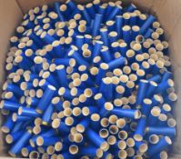 Two-thousand 12 bore Fiocchi new primed paper cased shotgun cartridge cases.  PLEASE NOTE:- We are