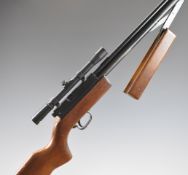 Sharp Innova II Japanese .22 under lever air rifle with semi-pistol grip, adjustable trigger and