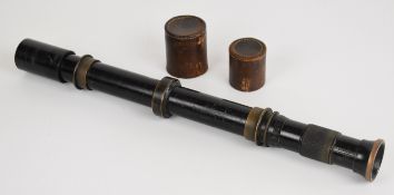 W Watson & Sons Ltd No.4 Mk.III WW1 military sighting scope marked 'W. Watson & Sons Ltd London 1916