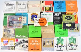 Over five hundred 12 bore shotgun cartridges including collector's examples, Remington, Eley Rocket,