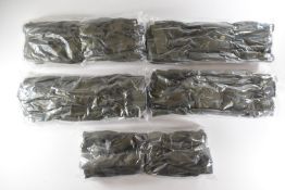 Five pairs of gaiters, in sealed packaging